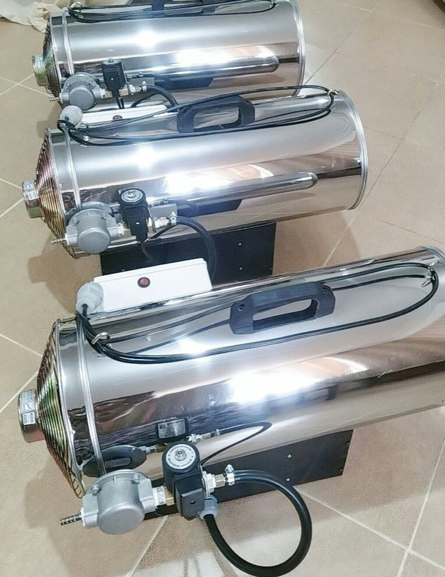 جت هیتر گازی ۳۰ هزار دوجداره ترموستات دار اتوماتیک